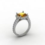Yellow And Silver Ring
